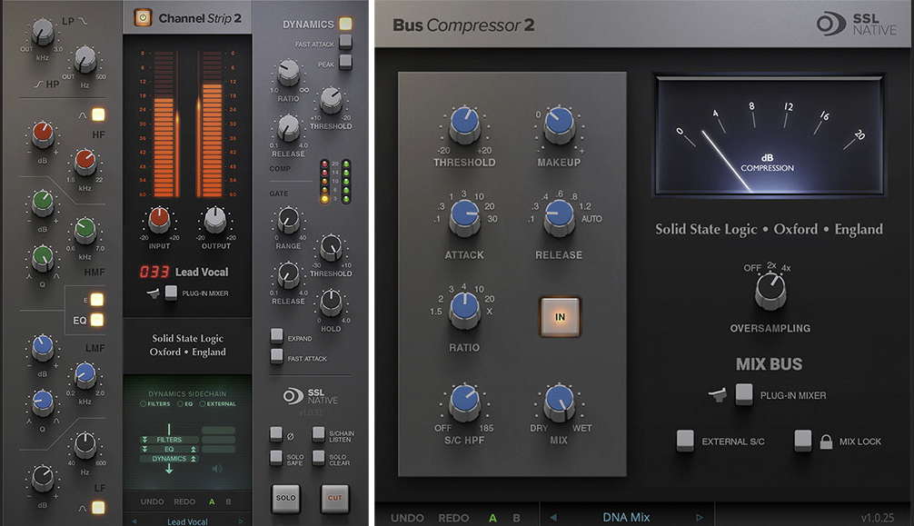 Solid State Logic ssL Essentials Bundle (Buss Comp2 & Channel Strip2